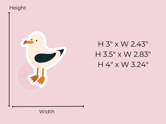 1150 Seagull Cookie Cutter