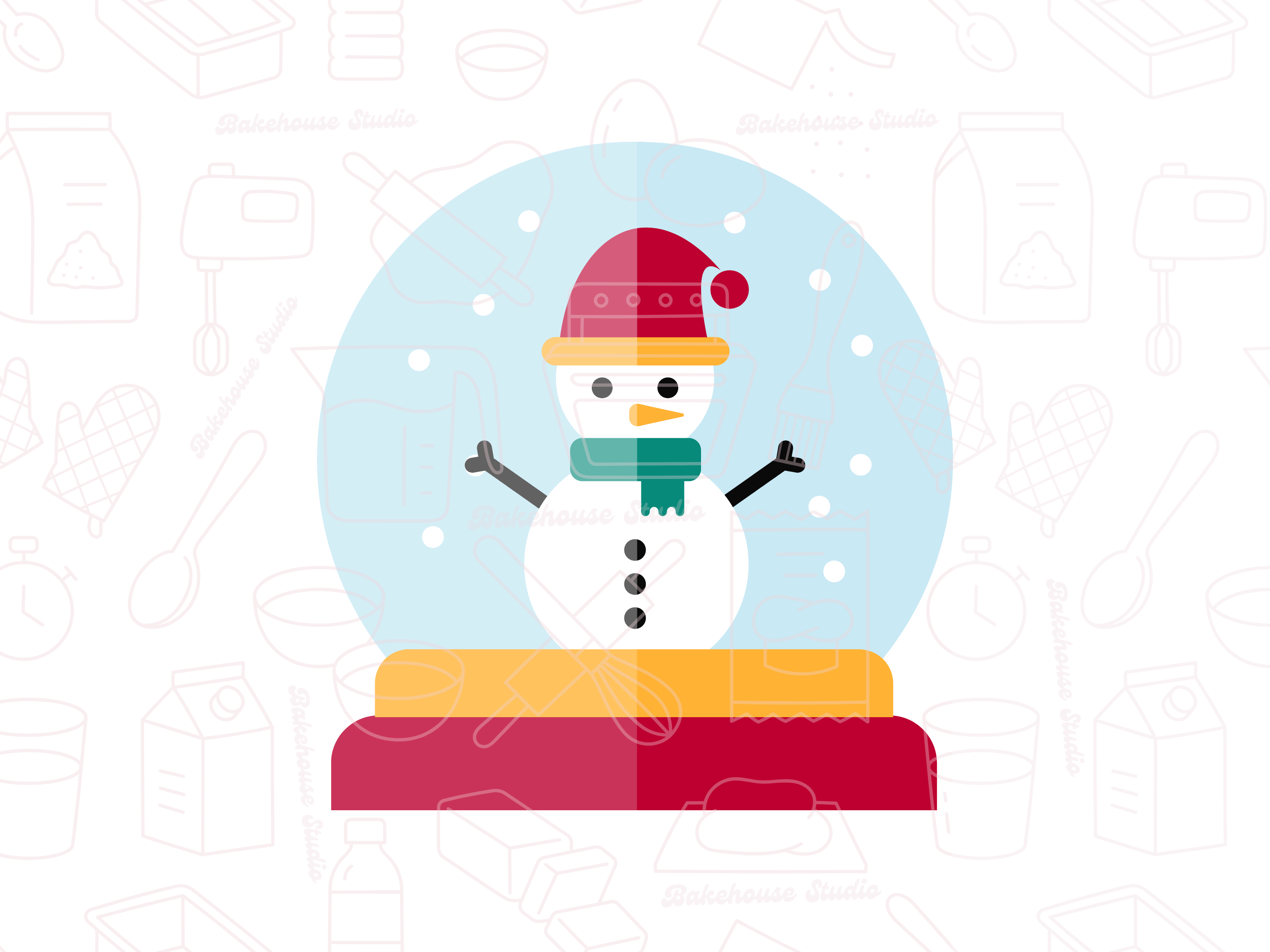 1051 Snowglobe Cookie Cutter