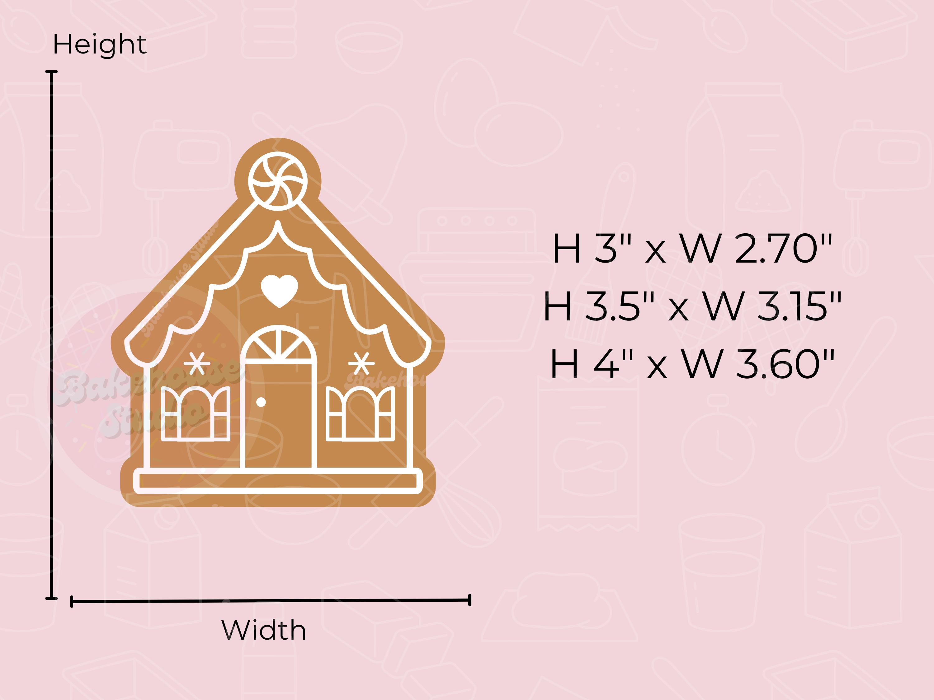 1075-4 Gingerbread Cookie Cutter
