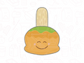 1053 Candy Apple Cookie Cutter