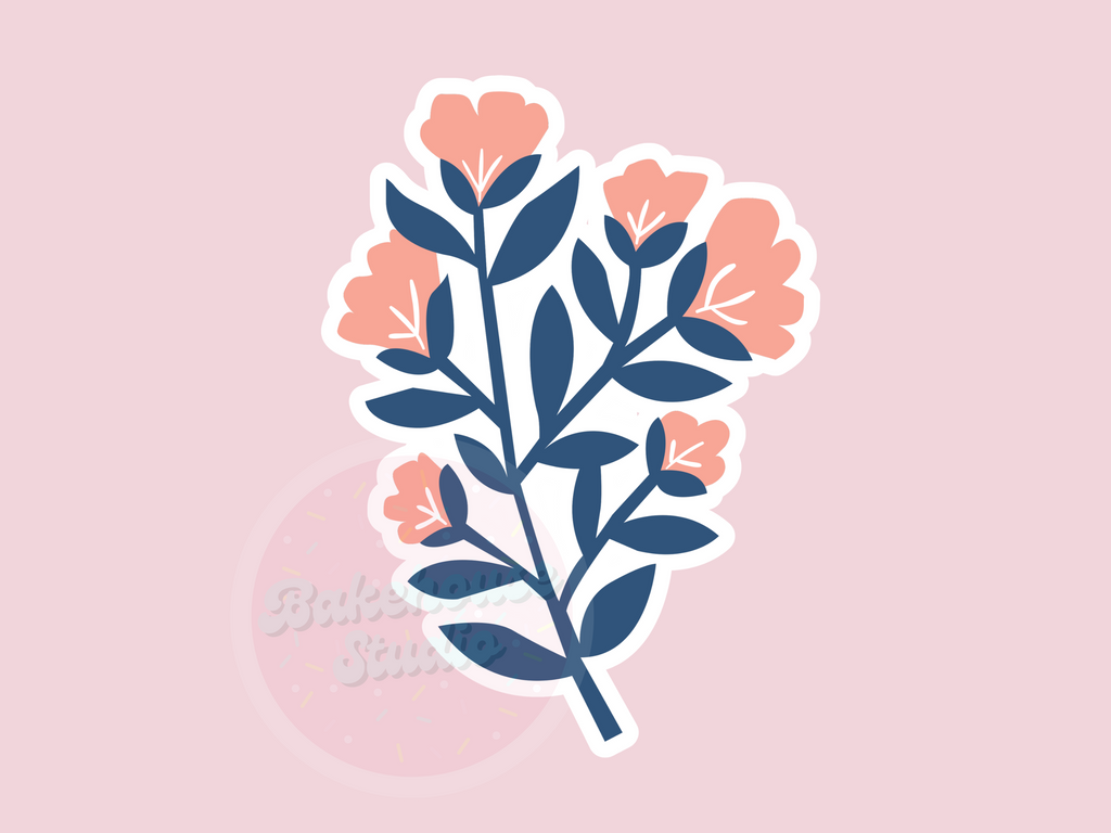 1115 Floral Bunch Cookie Cutter