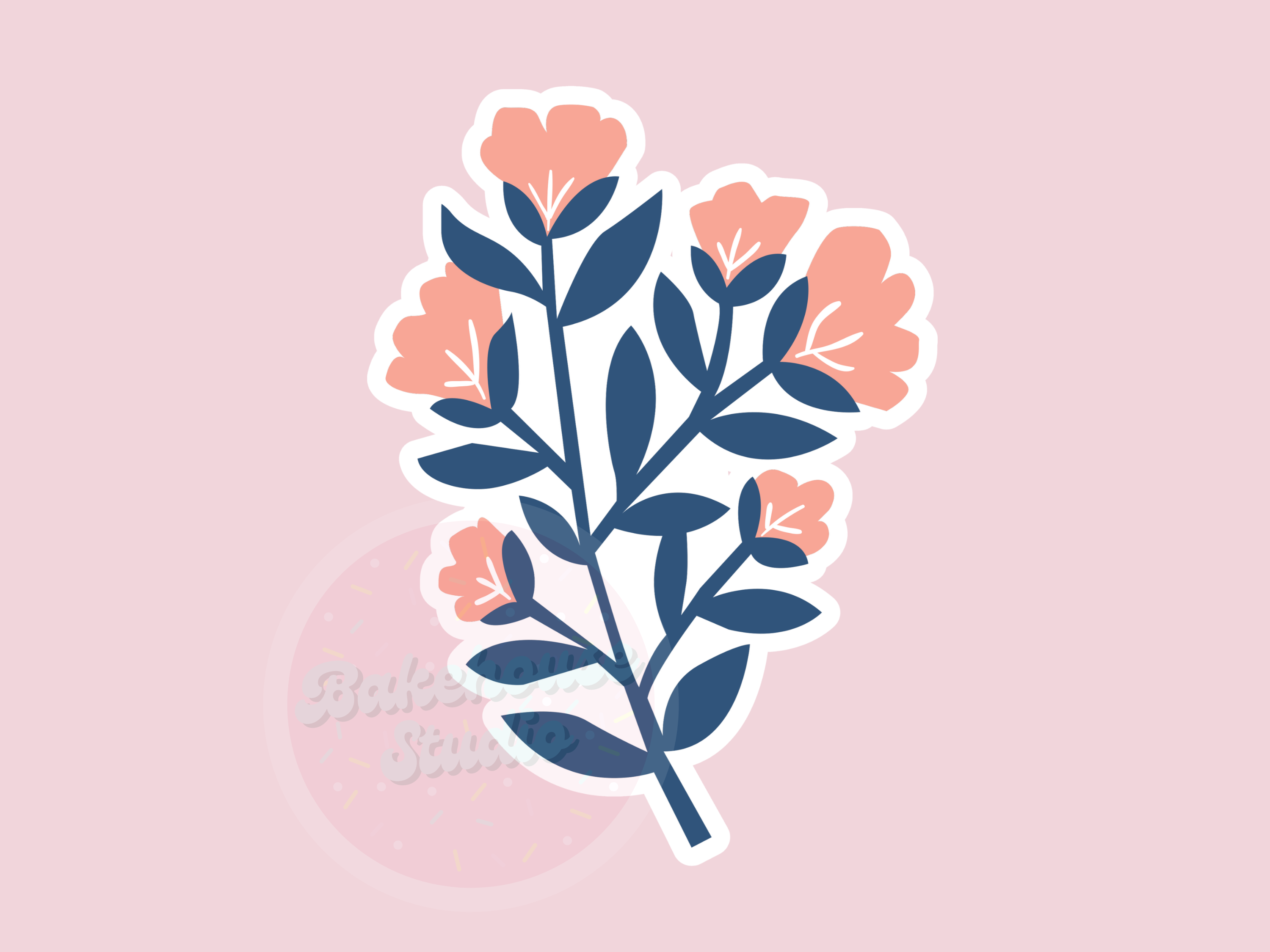 1115 Floral Bunch Cookie Cutter