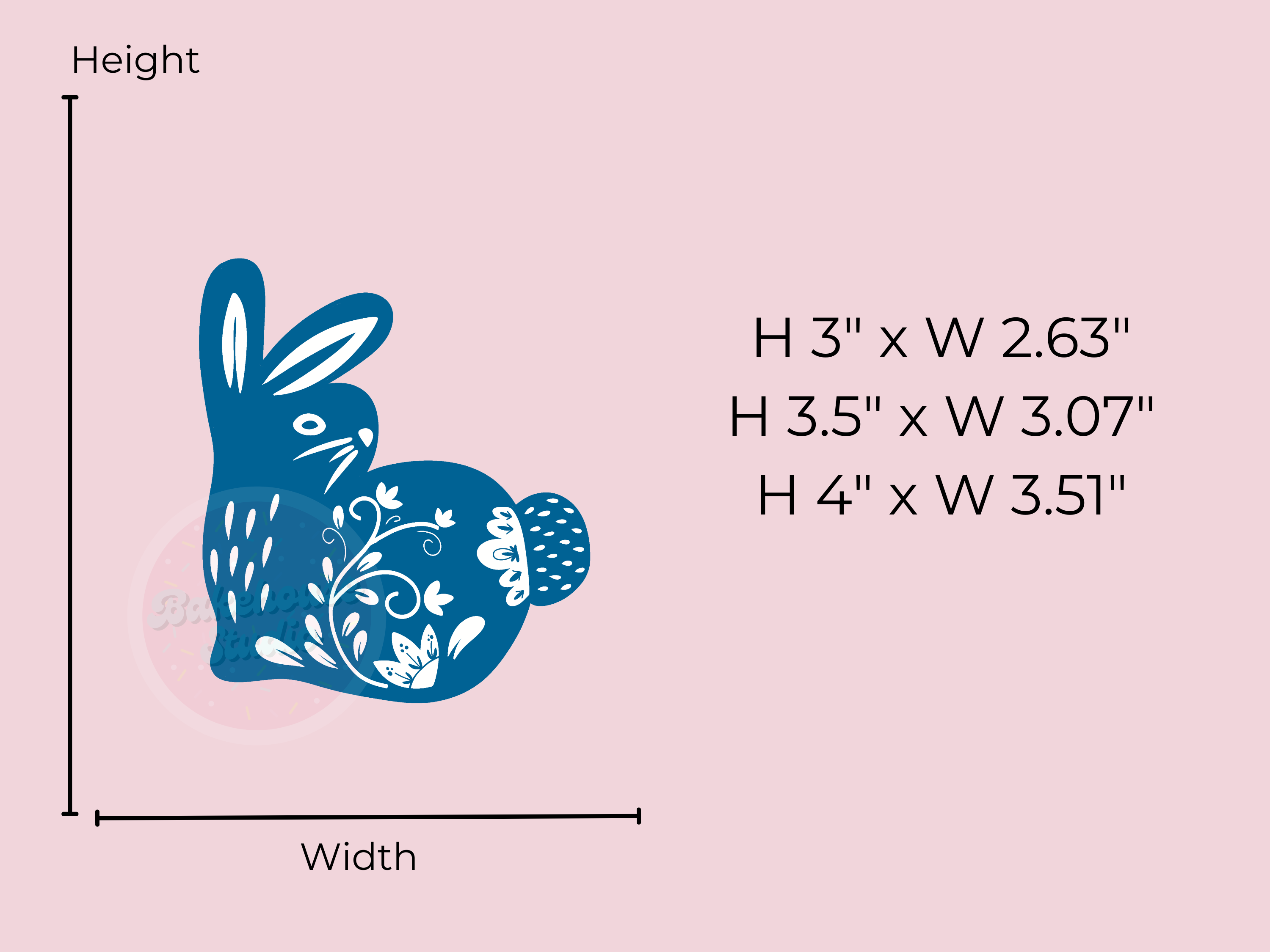 1099 Nordic Bunny Cookie Cutter