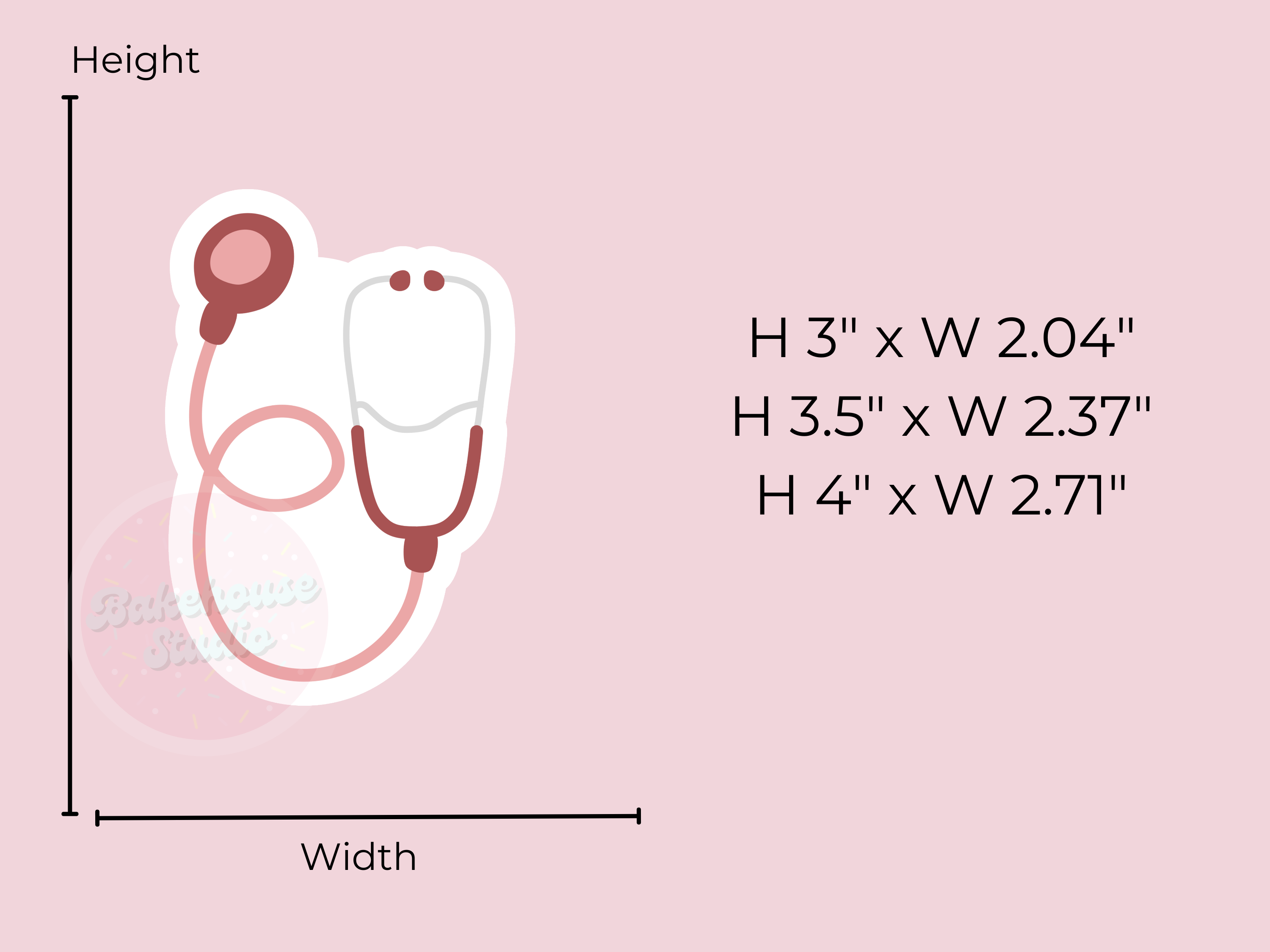 1130 stethoscope Cookie Cutter
