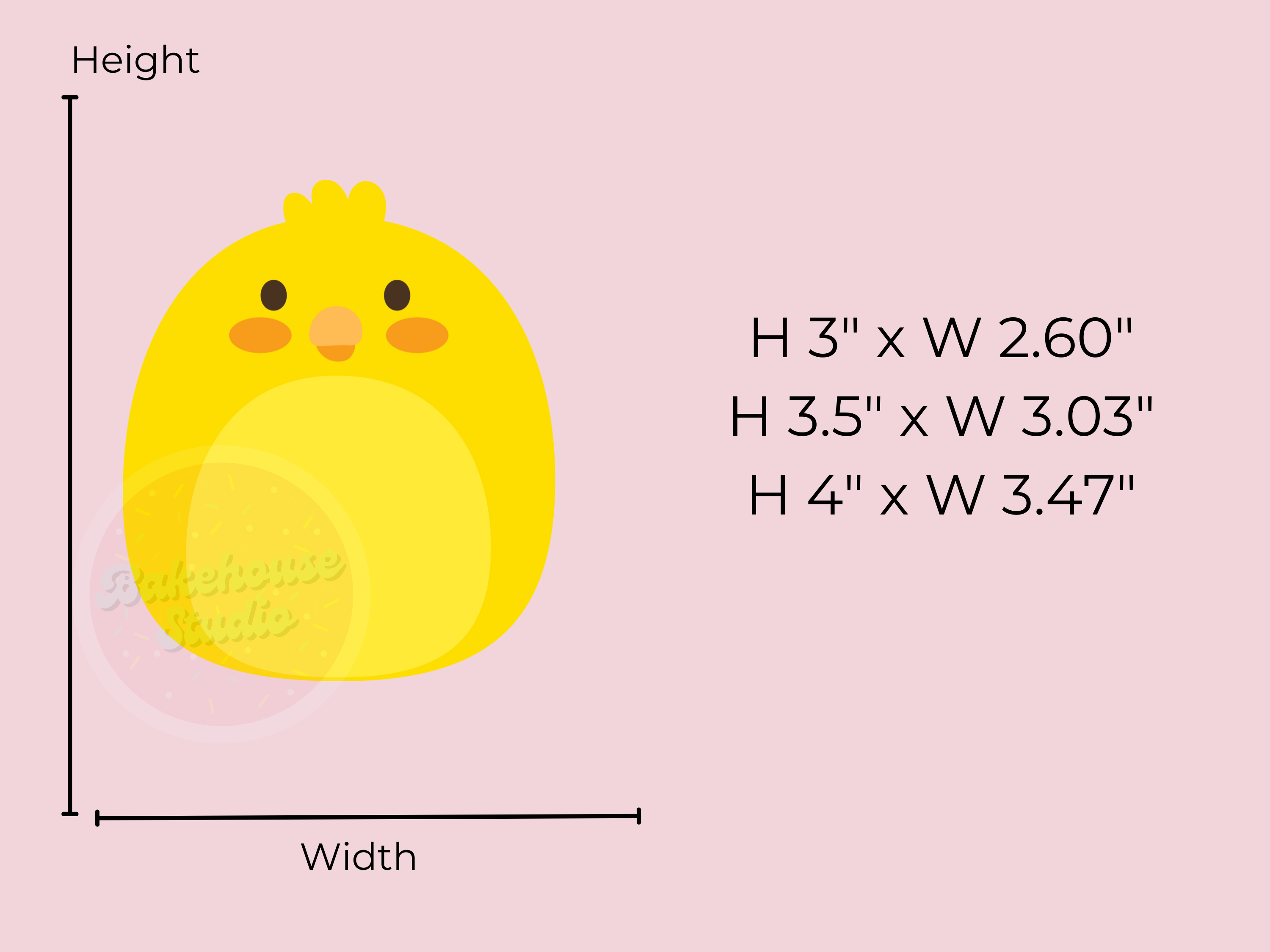 1125 Squish Chick Cookie Cutter