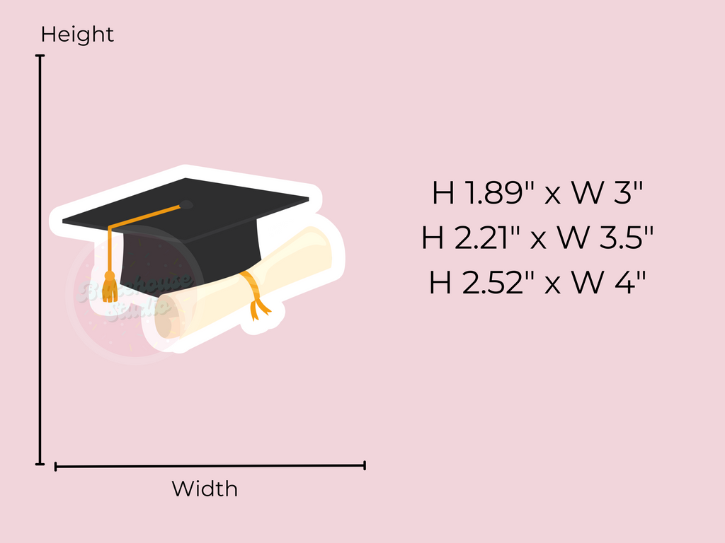 1004 Graduation Cap Diploma Cookie Cutter