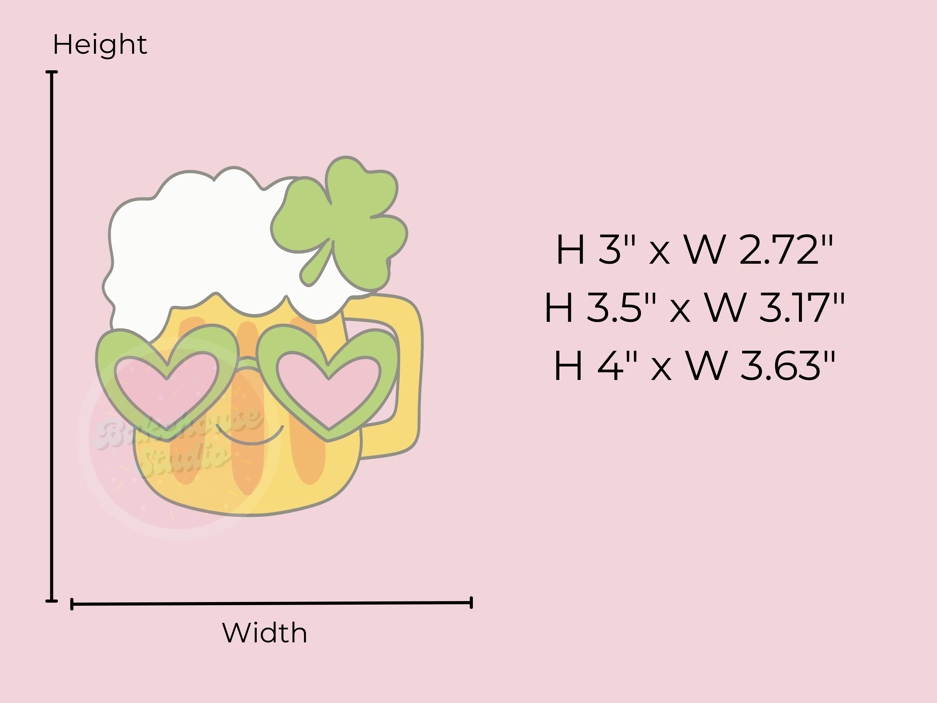 1096 Groovy Beer Cookie Cutter