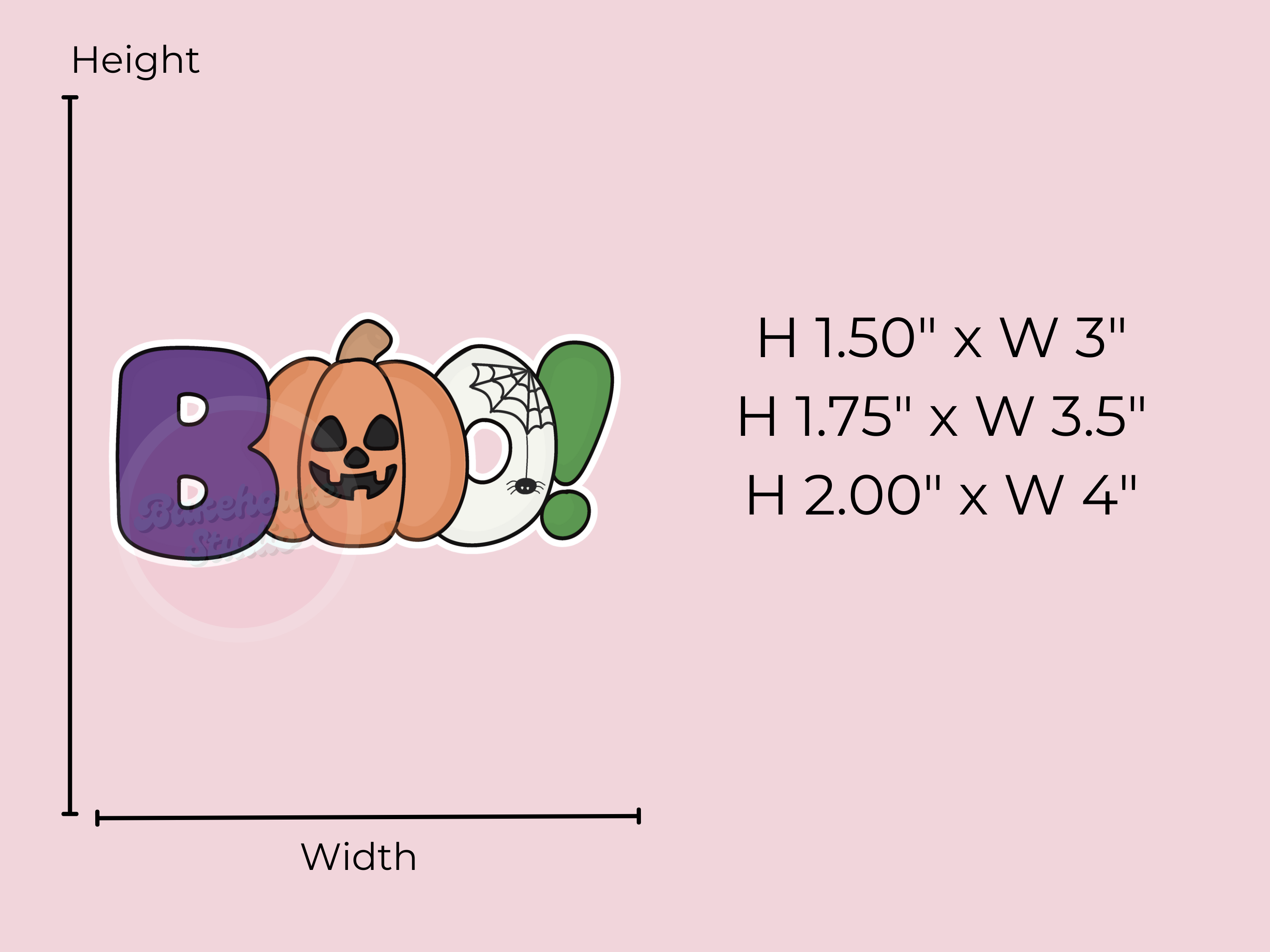 1187 BOO Cookie Cutter