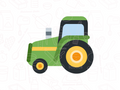 1063 Tractor Cookie Cutter