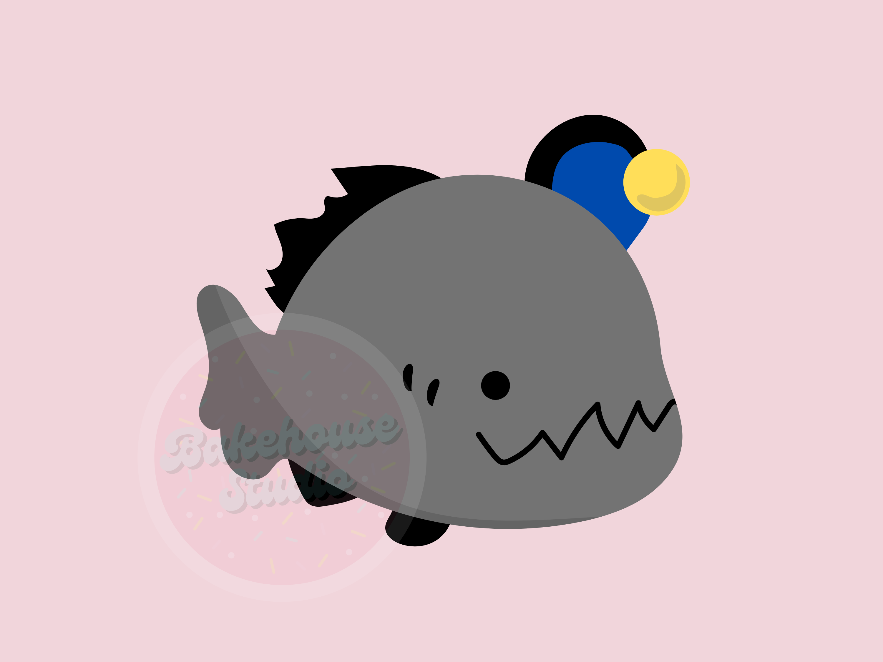 1093 Anglerfish Cookie Cutter