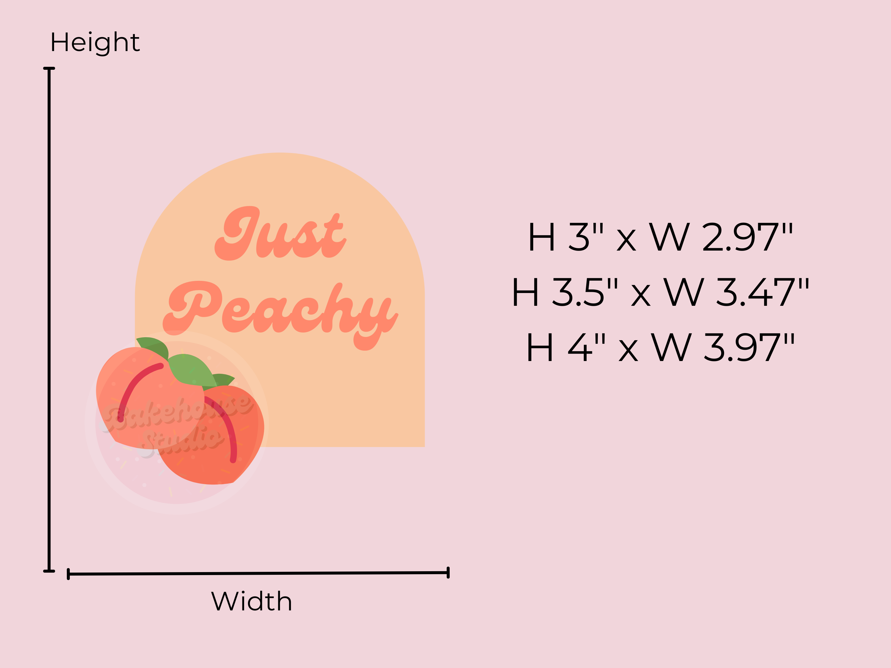 1106 Peach Arch Cookie Cutter
