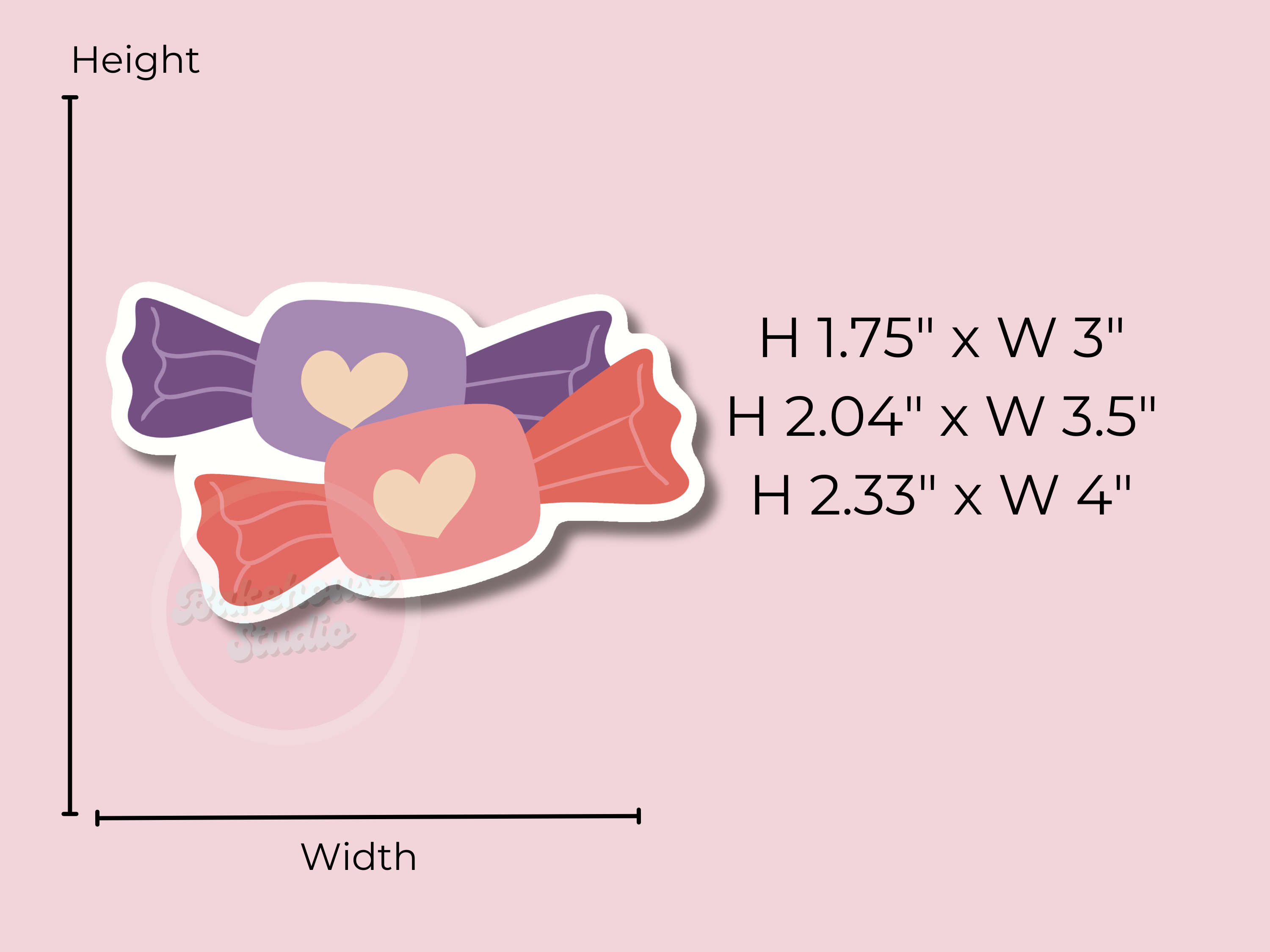 1214 BonBon Wrappers Cookie Cutter