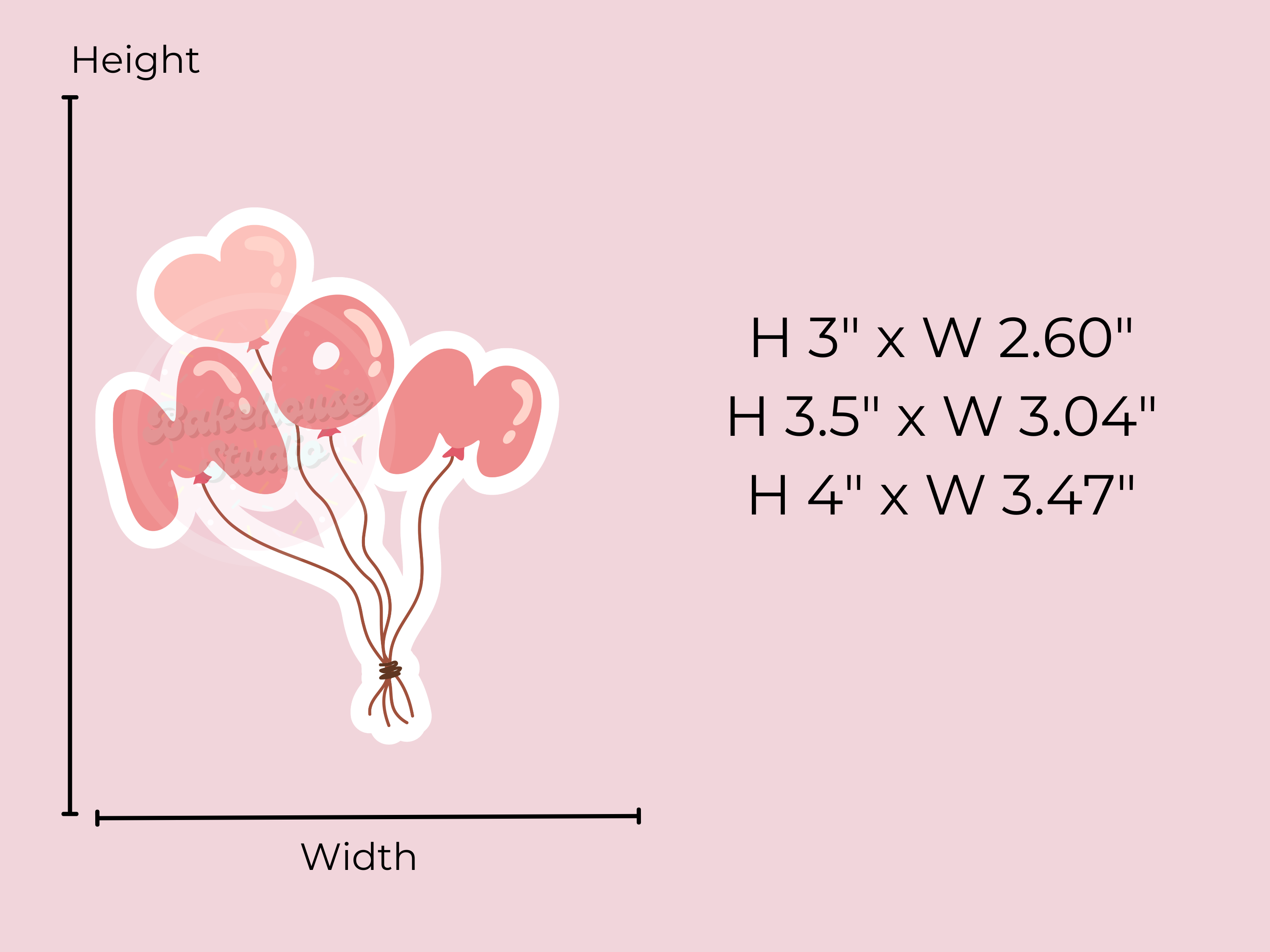 1111 Mom Balloons Cookie Cutter