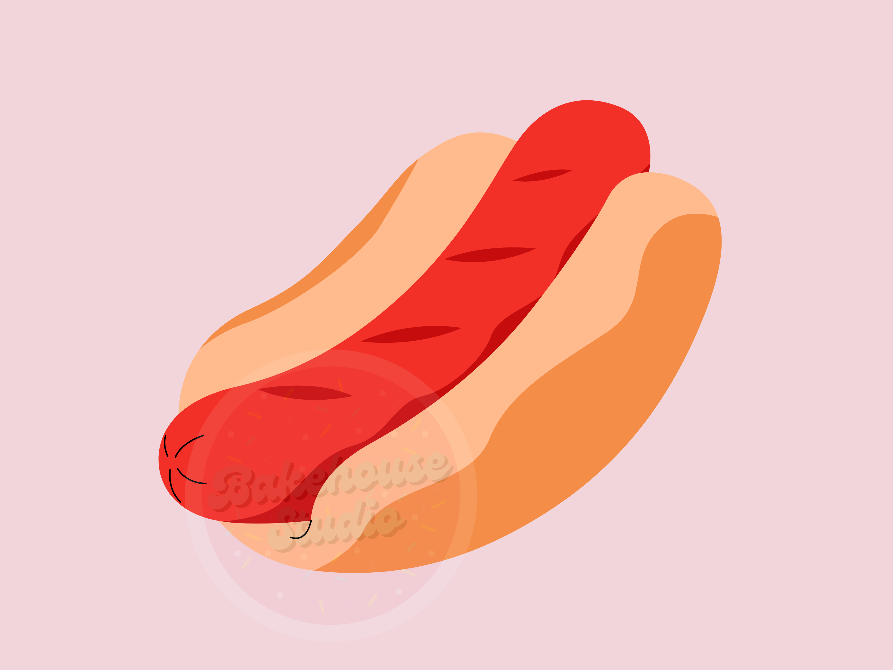 1114 Hot Dog Cookie Cutter
