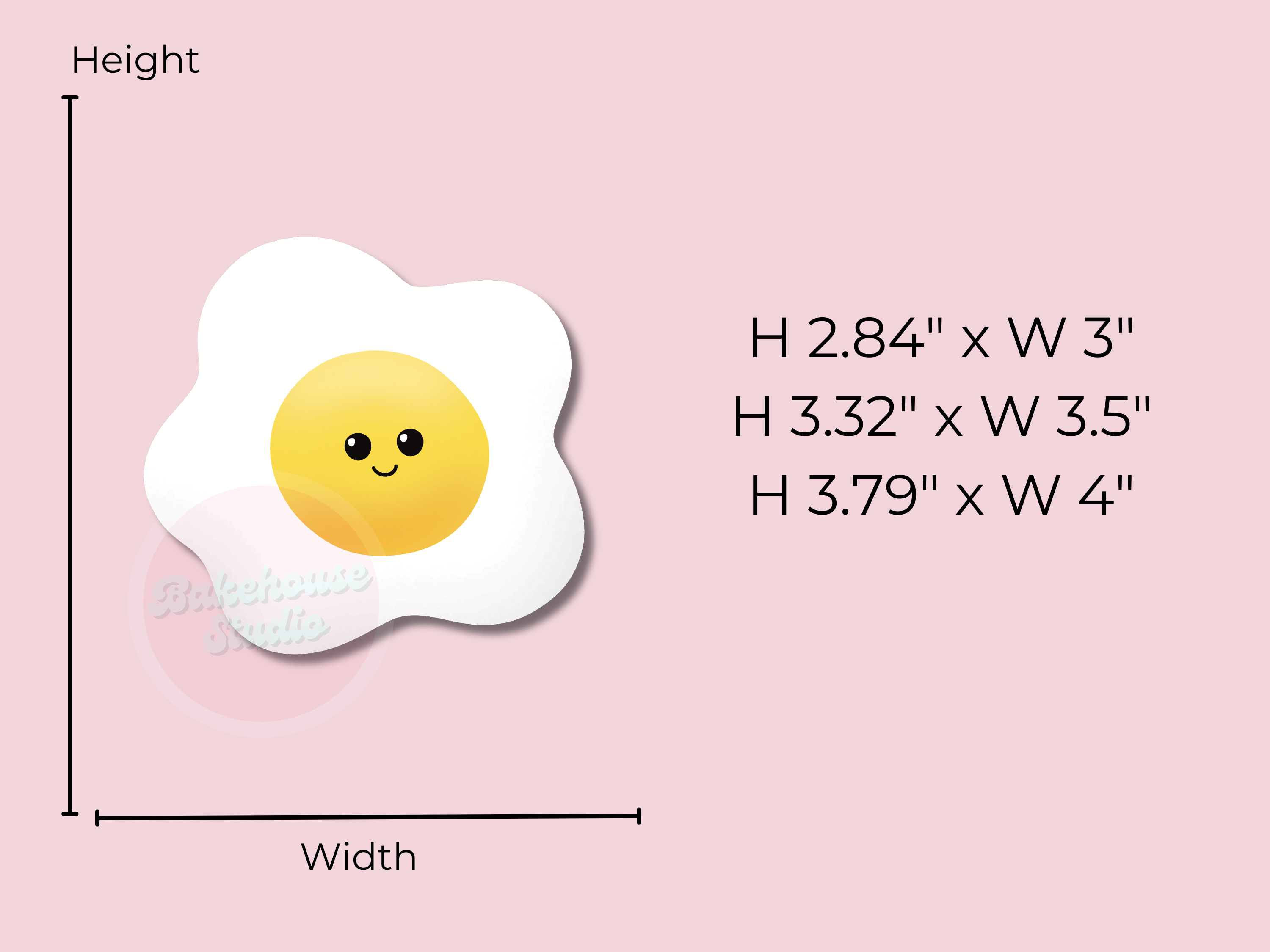 1224 Happy Sunnyside Egg Cookie Cutter