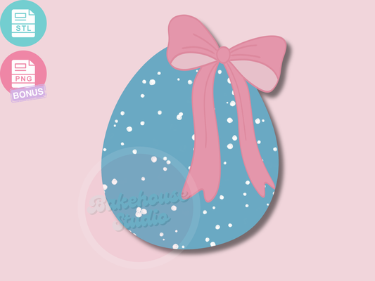 1232 coquette egg  Cookie Cutter