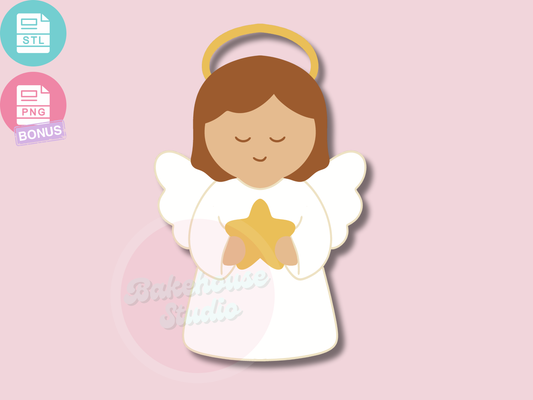 1198 Nativity Angel Cookie Cutter