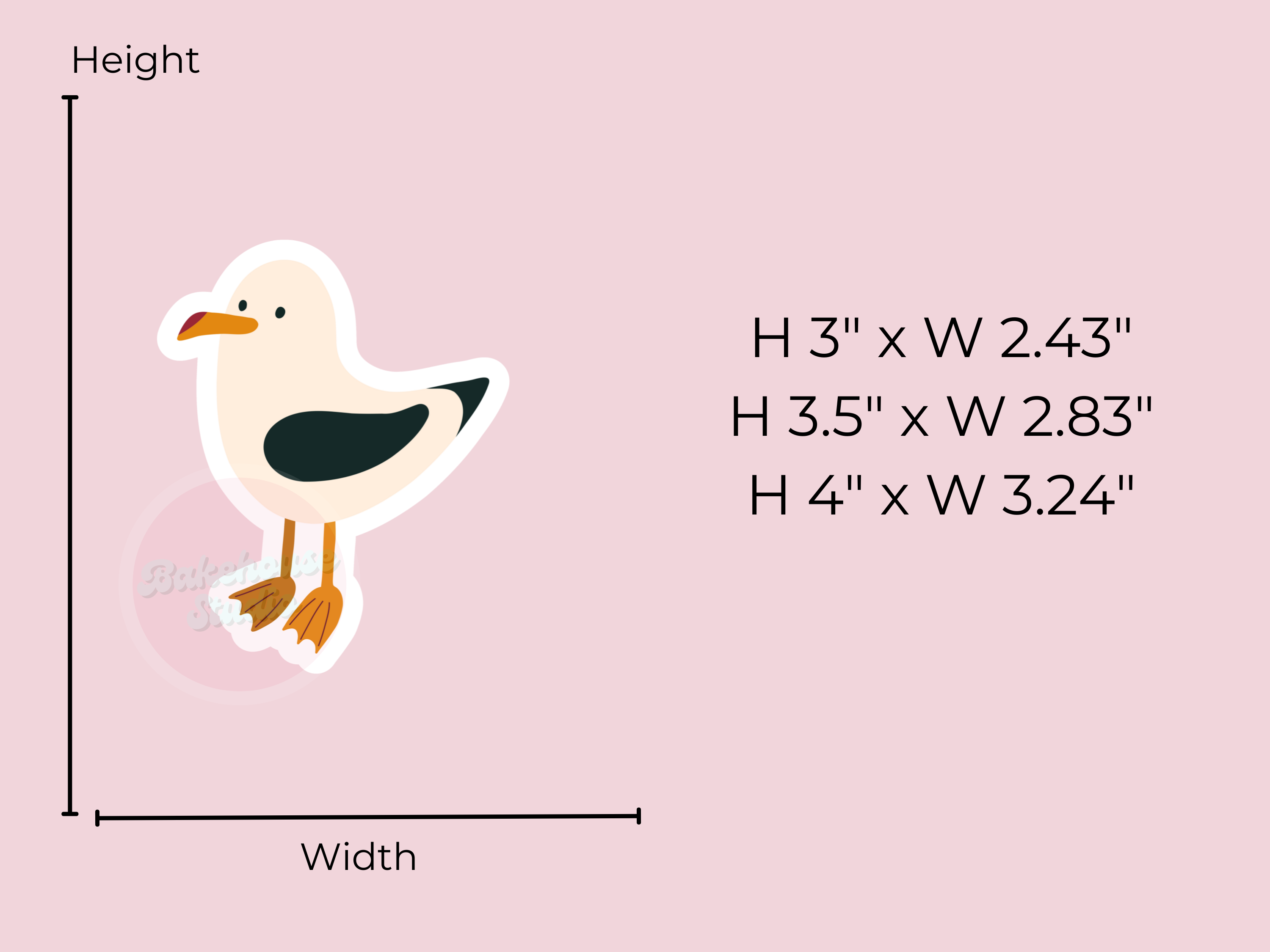 1150 Seagull Cookie Cutter