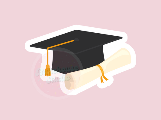 1004 Graduation Cap Diploma Cookie Cutter