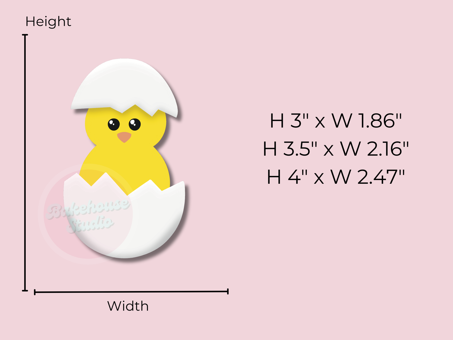 1221 Hatching Chick Cookie Cutter