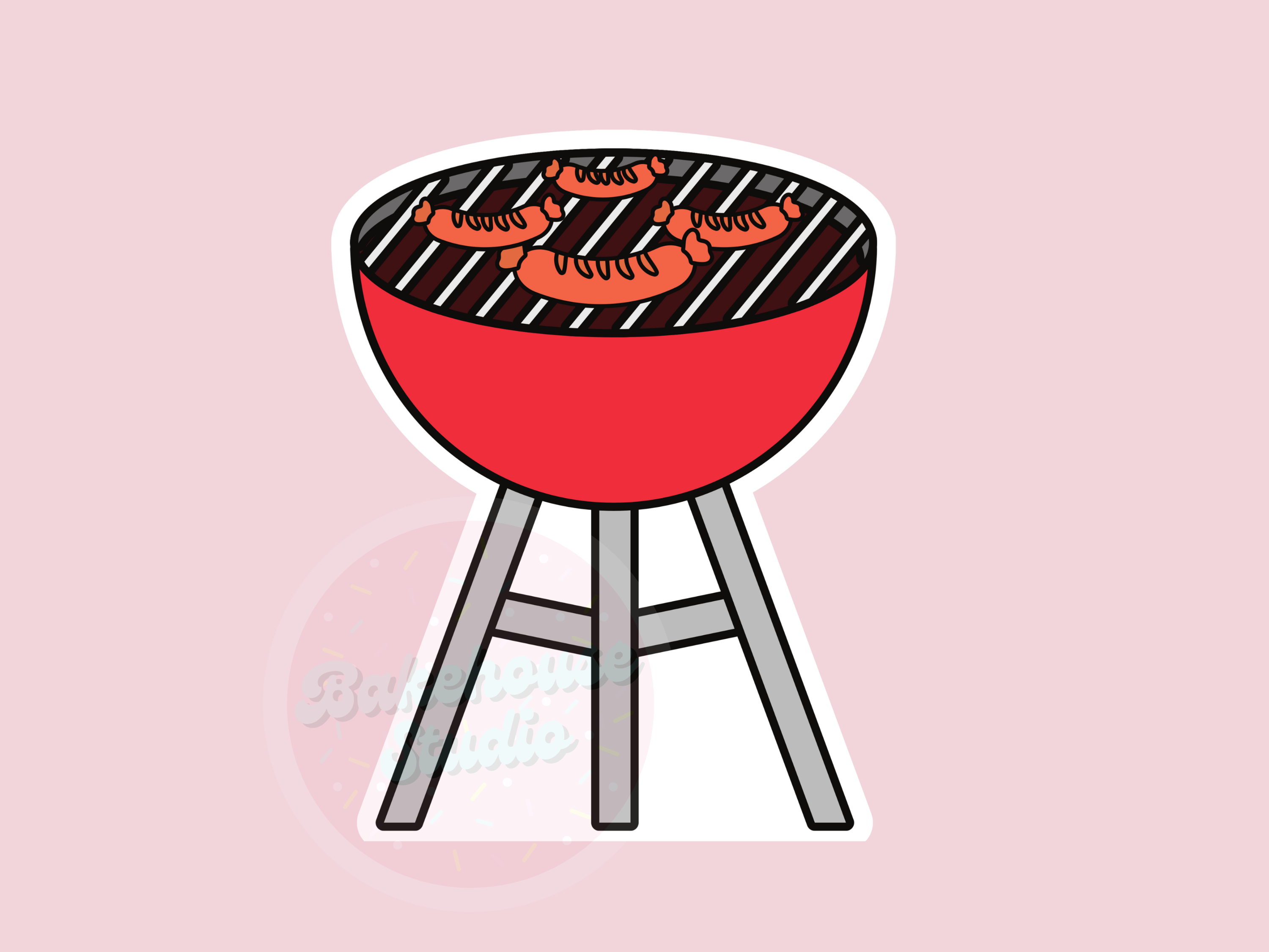 1133 BBQ Cookie Cutter