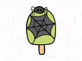 1036 Spider Popsicle Cookie Cutter
