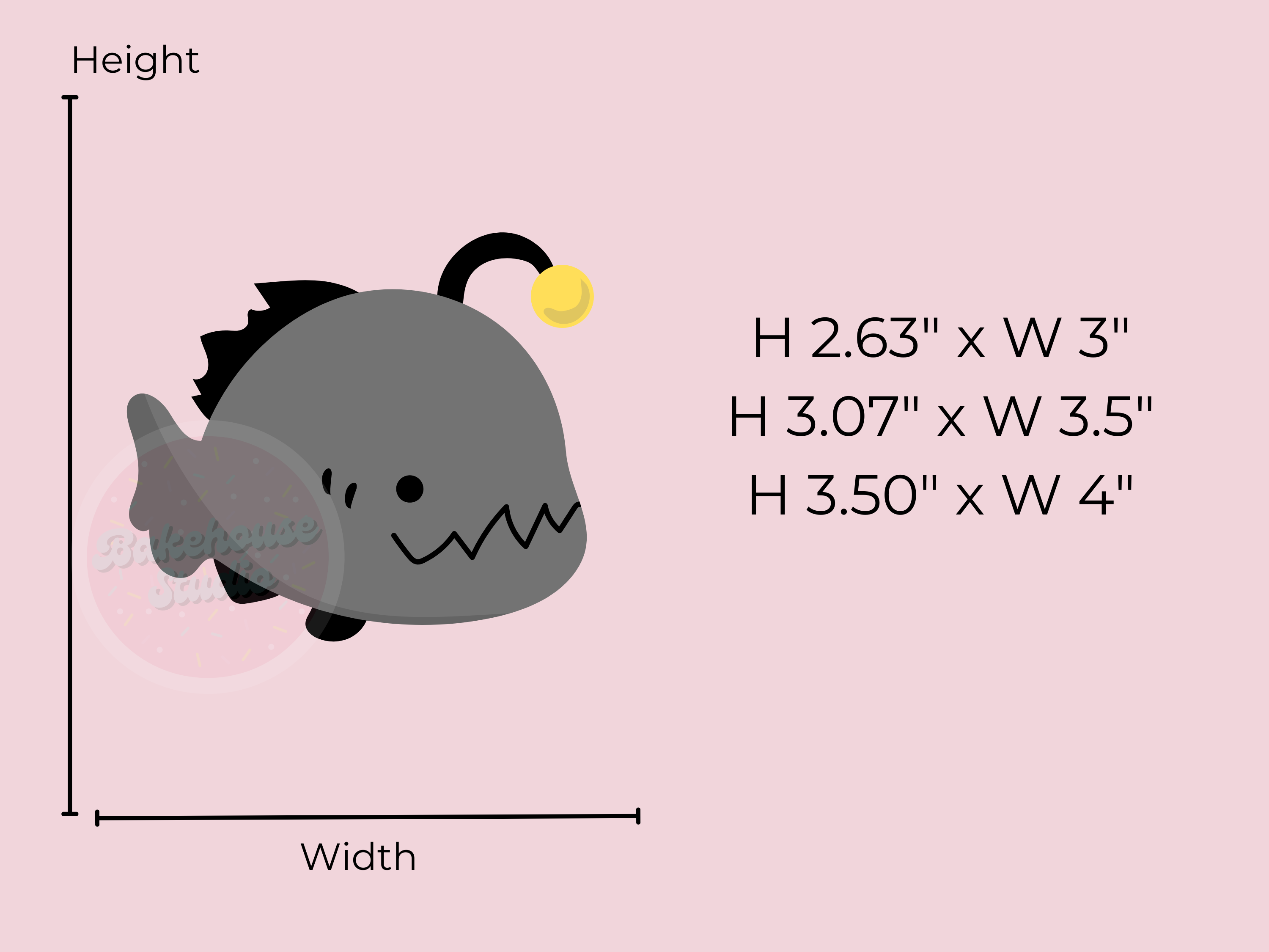 1093 Anglerfish Cookie Cutter