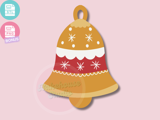 1204 Bell Ornament Cookie Cutter