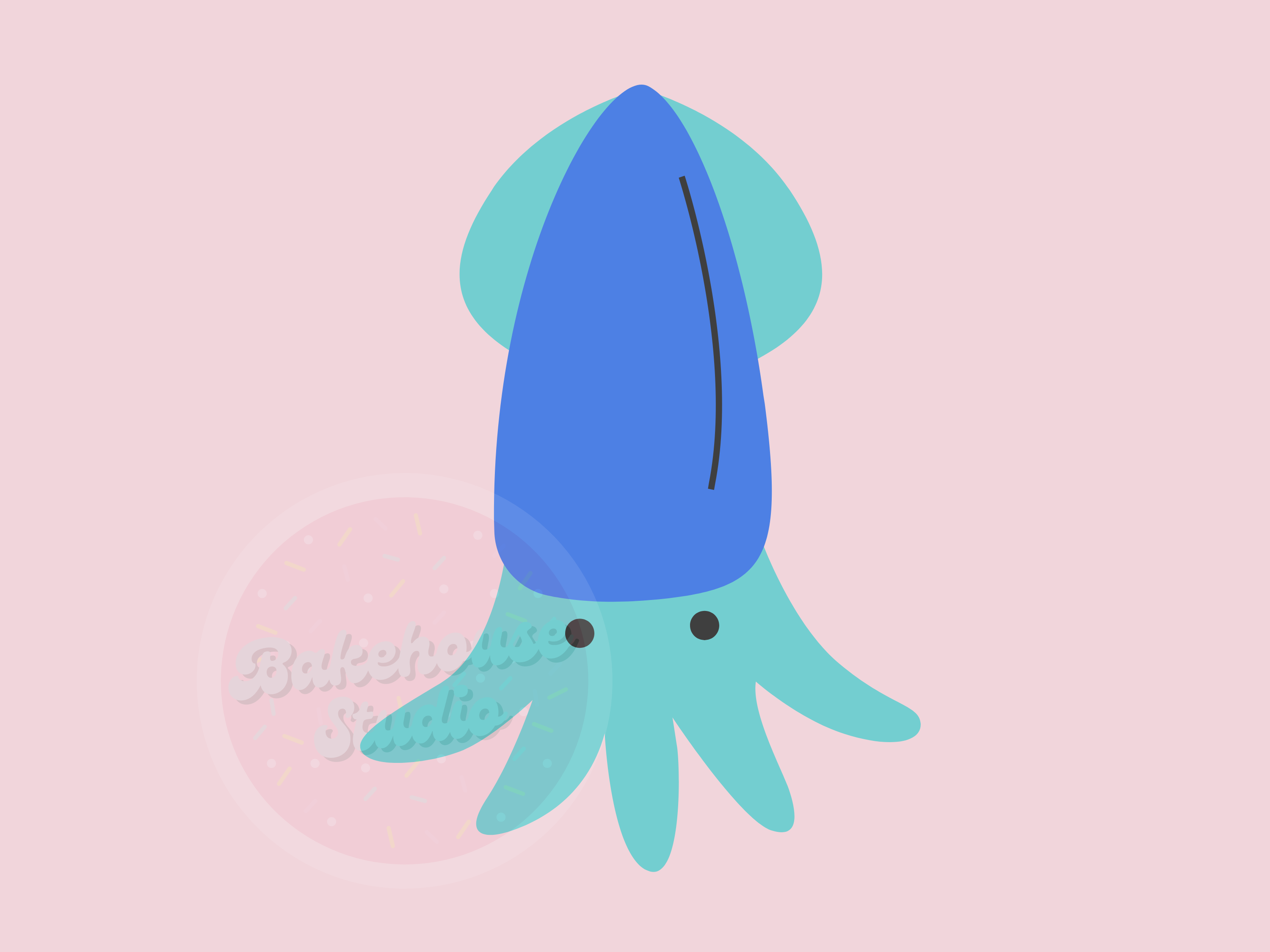 1105 Squid Cookie Cutter