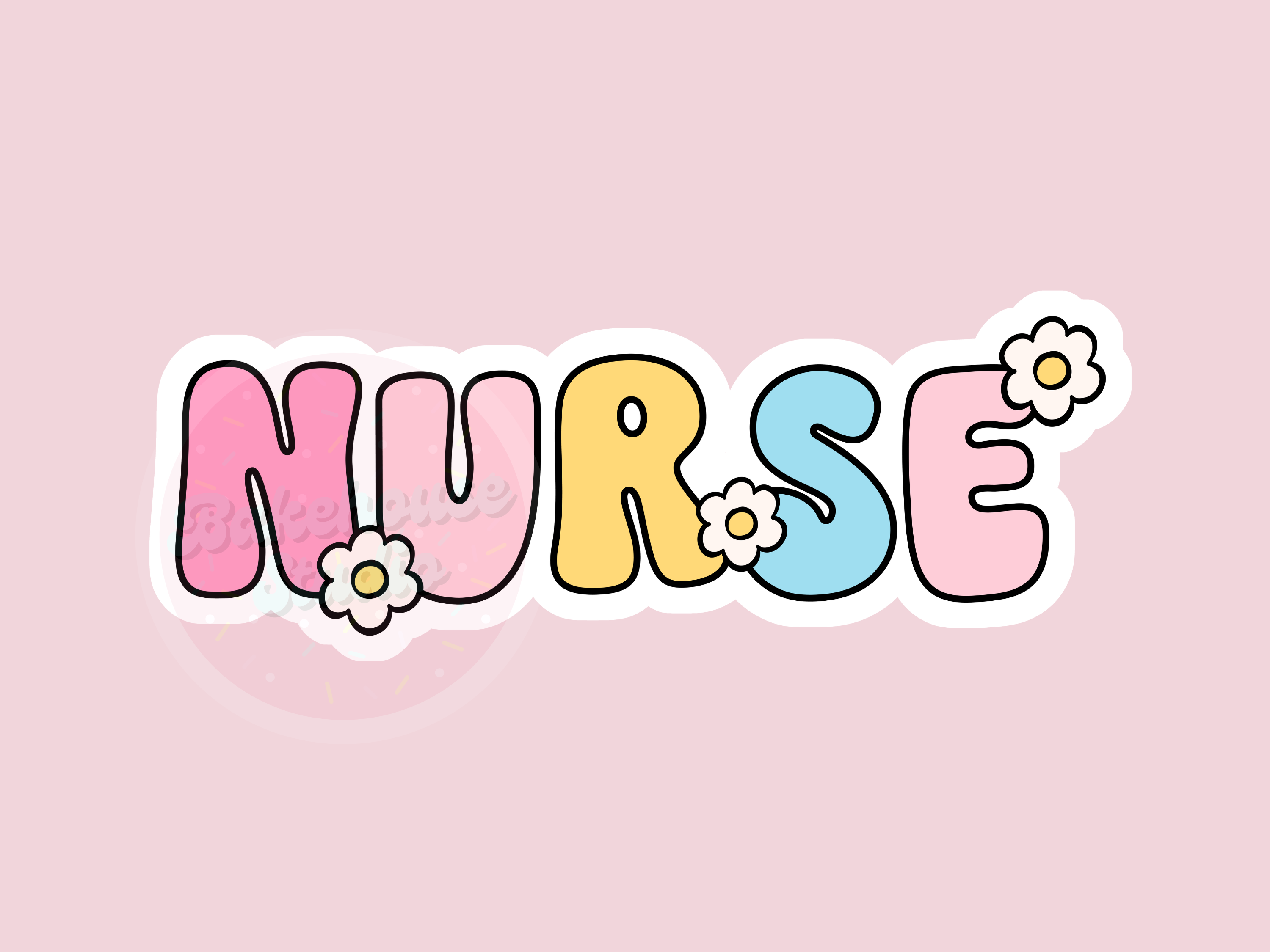 1129 Nurse Word Cookie Cutter