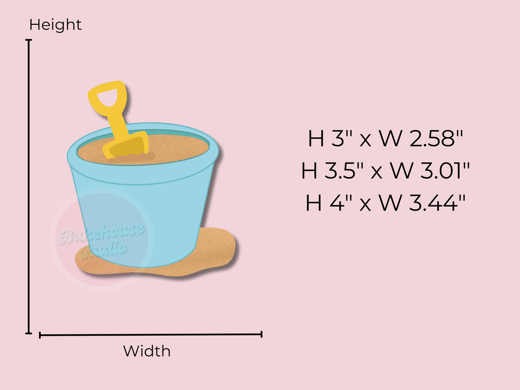1247 Sand Bucket Cookie Cutter