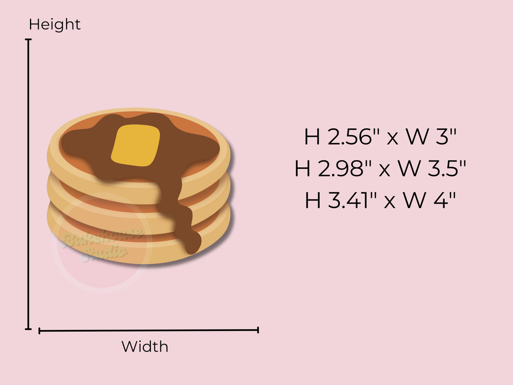1223 Pancake Stack Cookie Cutter