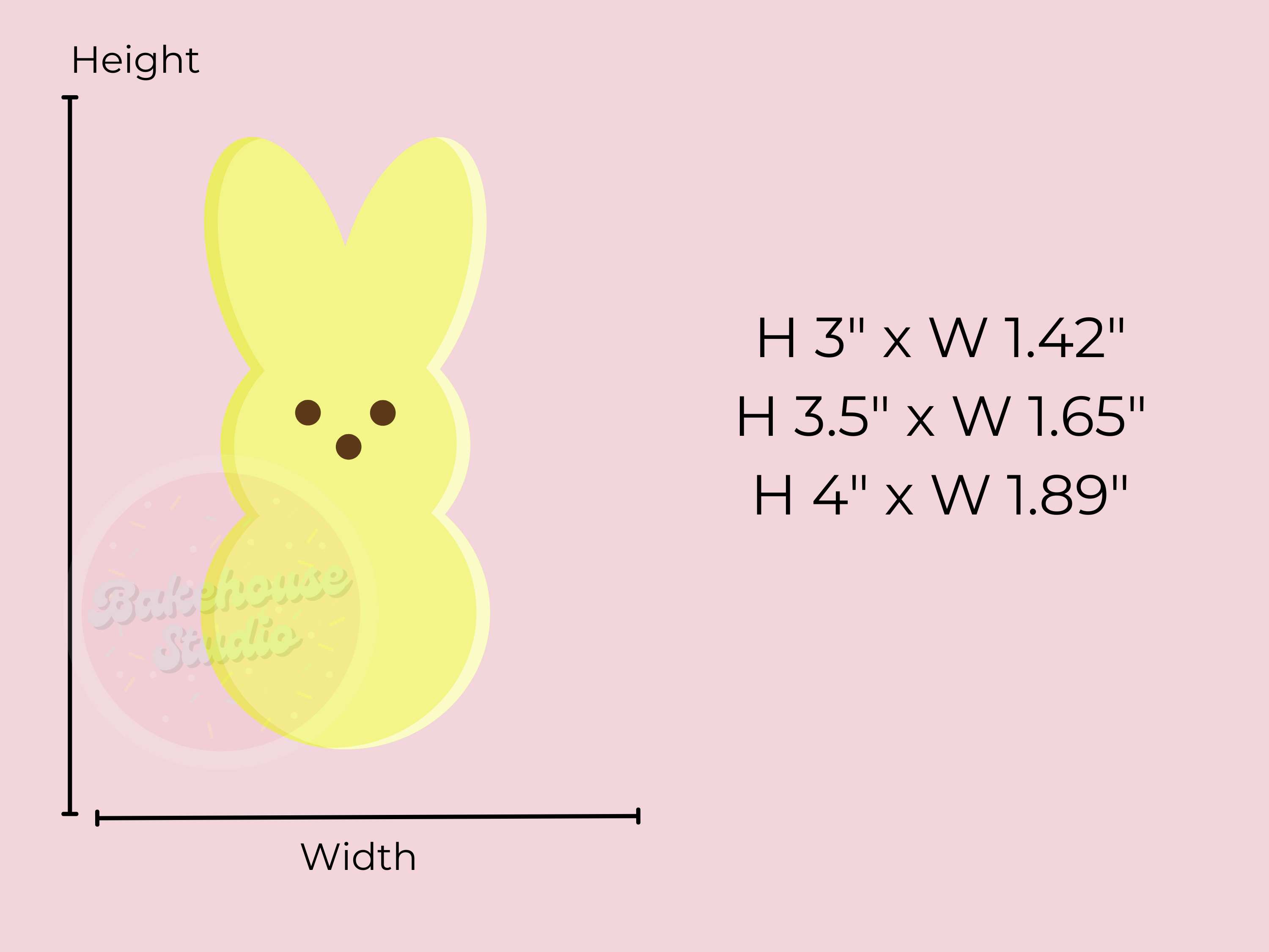 1086 Rabbit Marshmellow Cookie Cutter