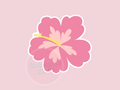1155 hibiscus Flower Cookie Cutter