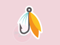 1135 Fly Lure Cookie Cutter