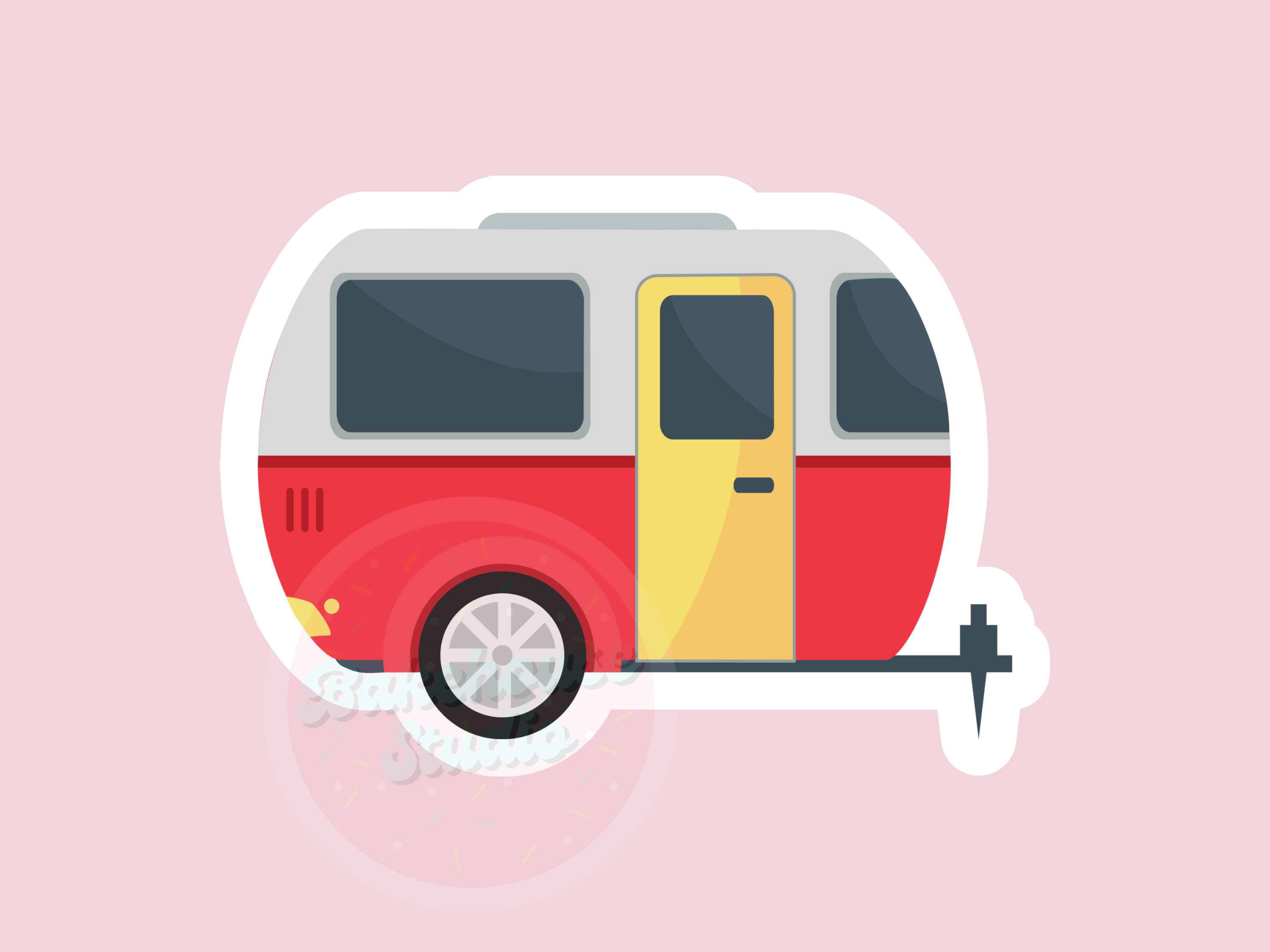 1139 Camper Cookie Cutter