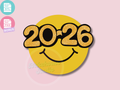 1208 Smile 2026 Cookie Cutter