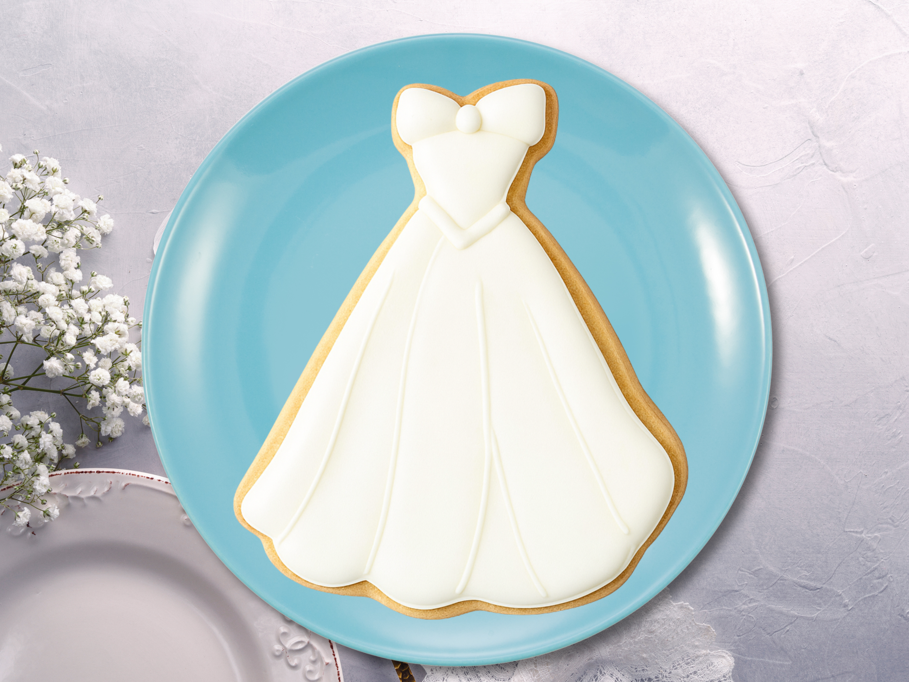 1189 Wedding Dress Cookie Cutter