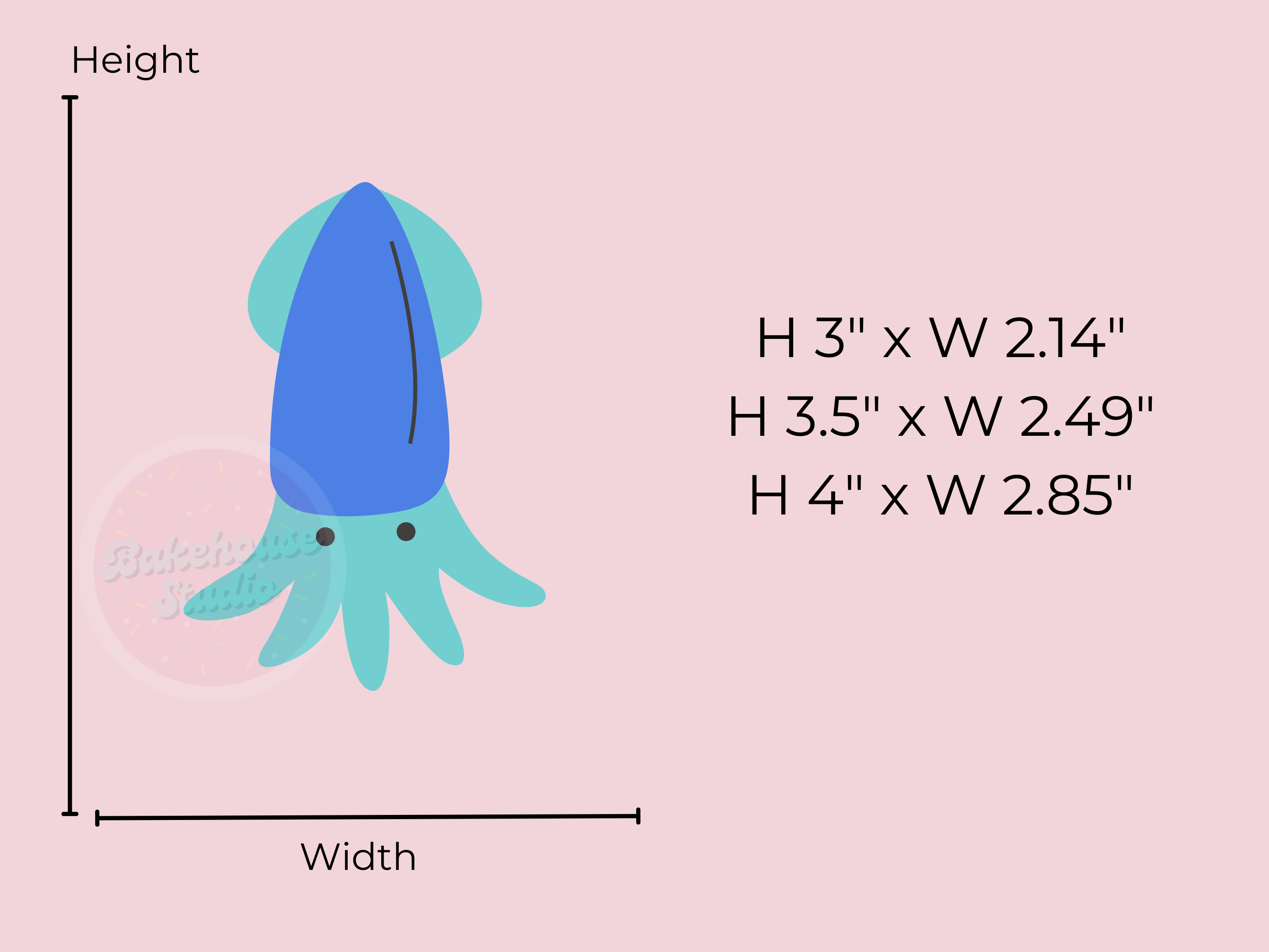 1105 Squid Cookie Cutter