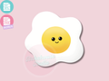 1224 Happy Sunnyside Egg Cookie Cutter
