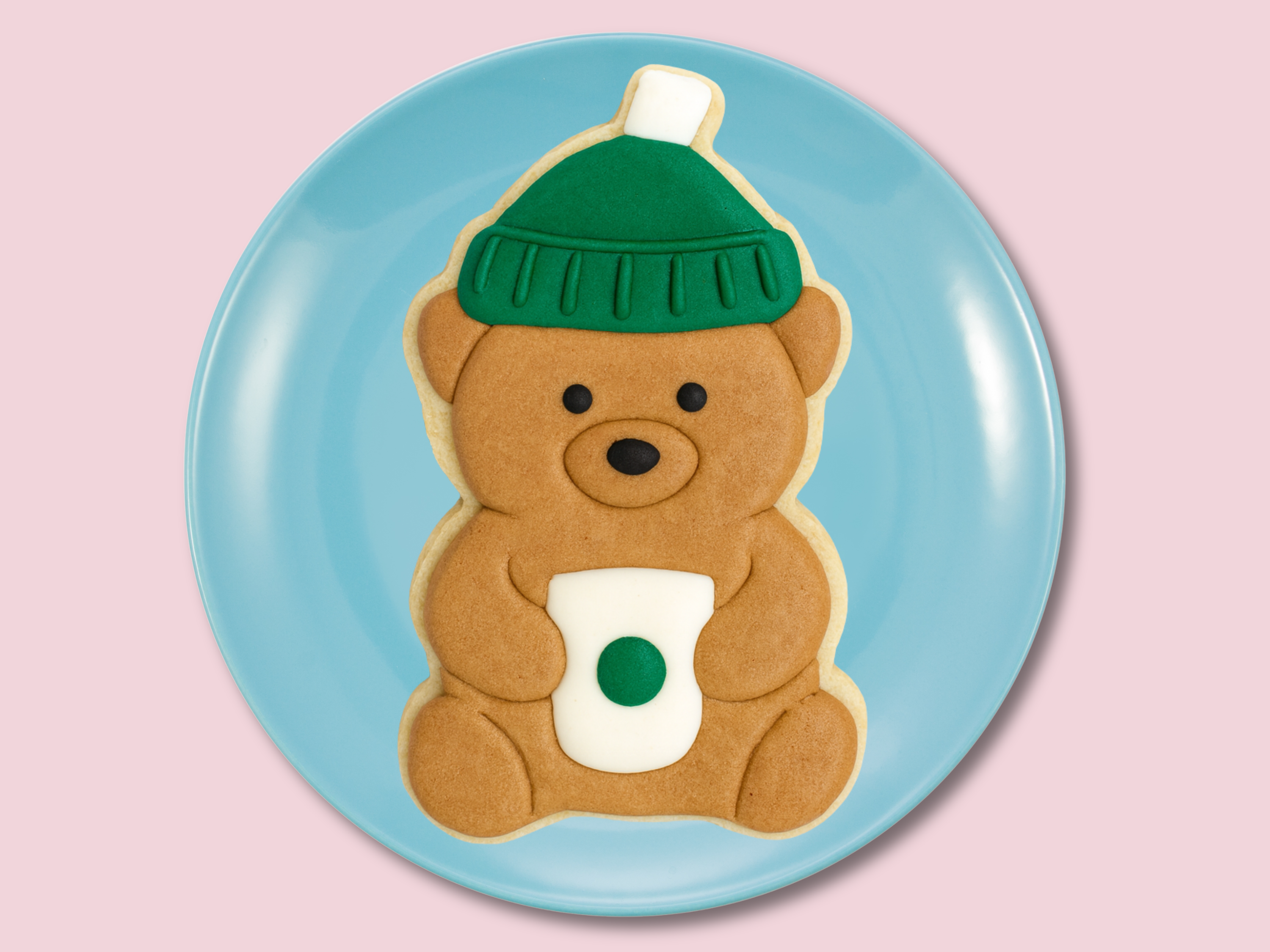 1194 Coffee Bear Cookie Cutter