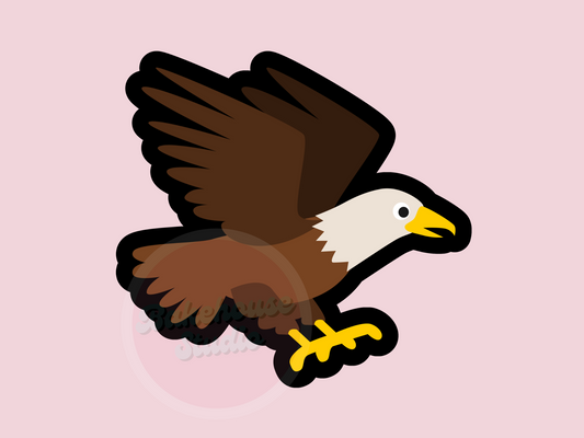 1162 Eagle Flying Cookie Cutter