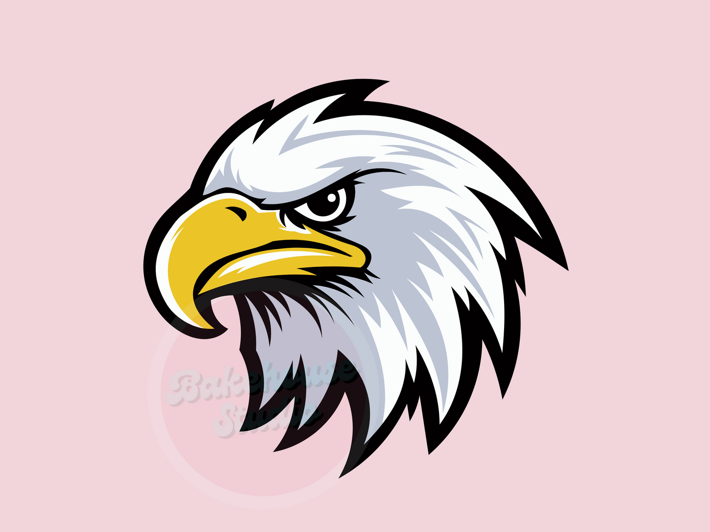 1161 Fierce Eagle Head Cookie Cutter