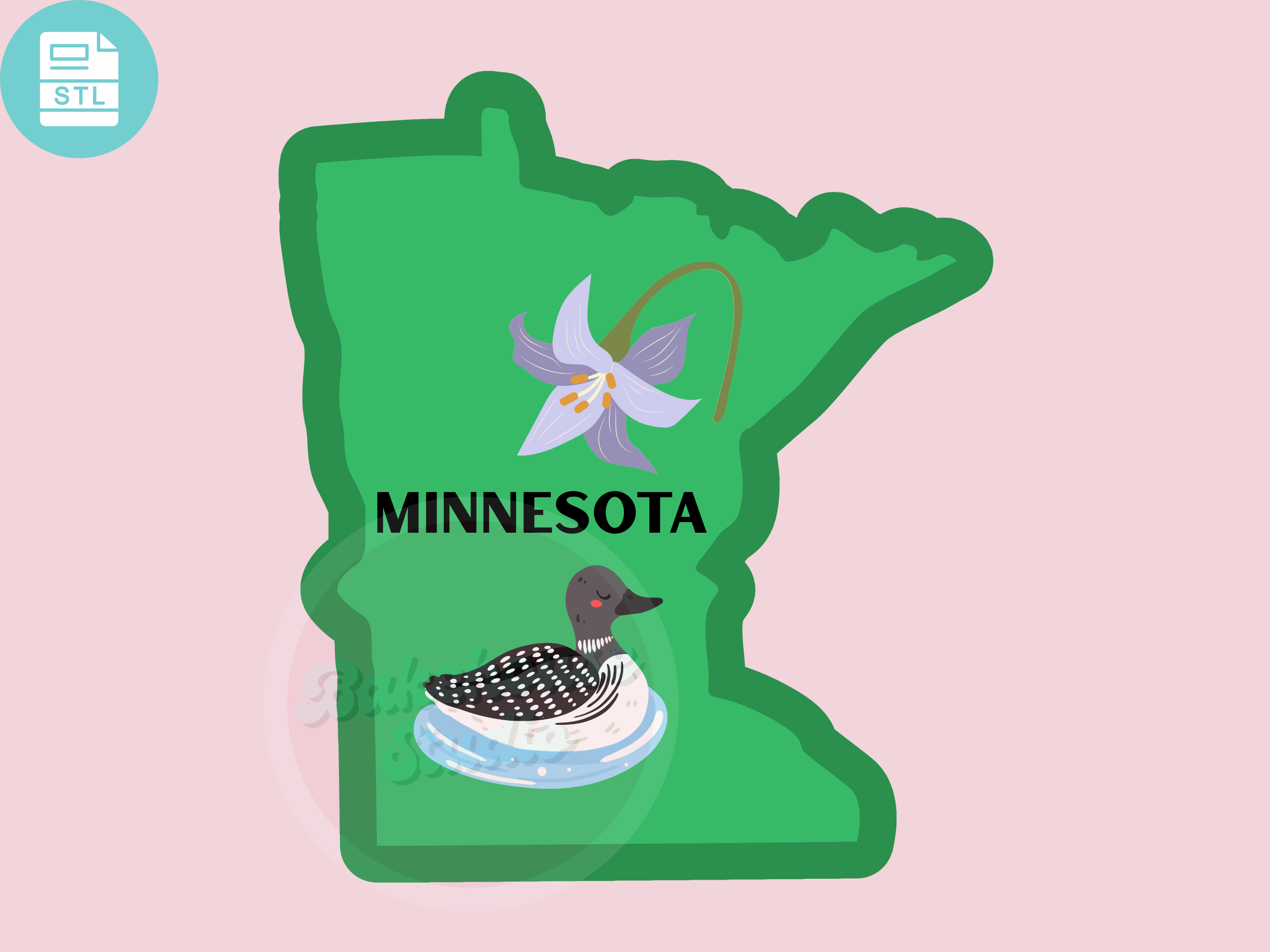 1225 Minnesota Cookie Cutter