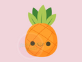 1151 Pineapple Cookie Cutter