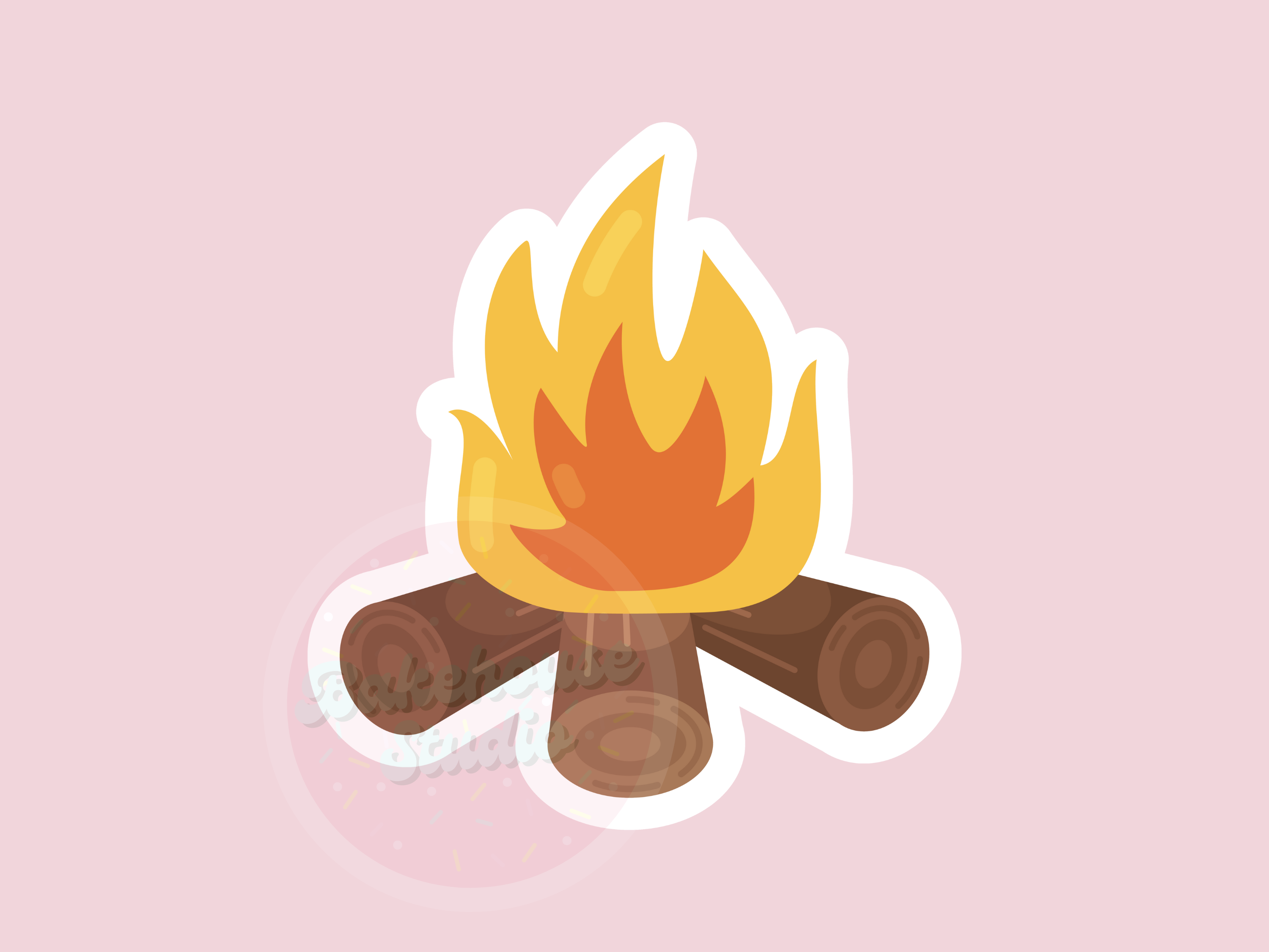 1138 Bonfire Cookie Cutter