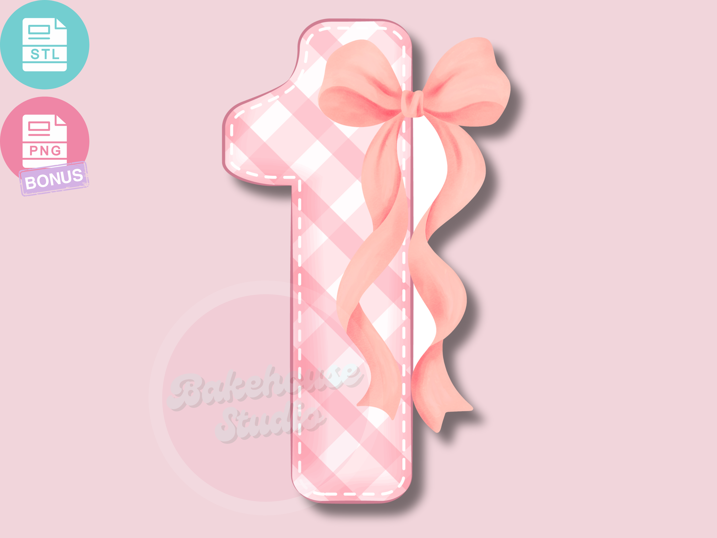 1227 coquette bow ONE Cookie Cutter