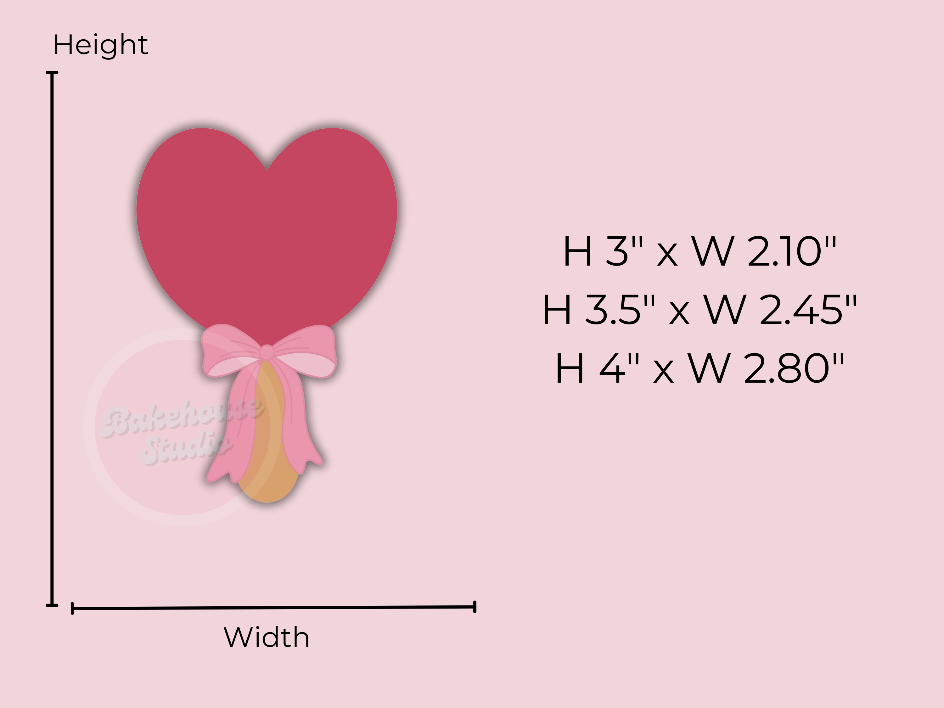 1210 Heart Sucker Cookie Cutter