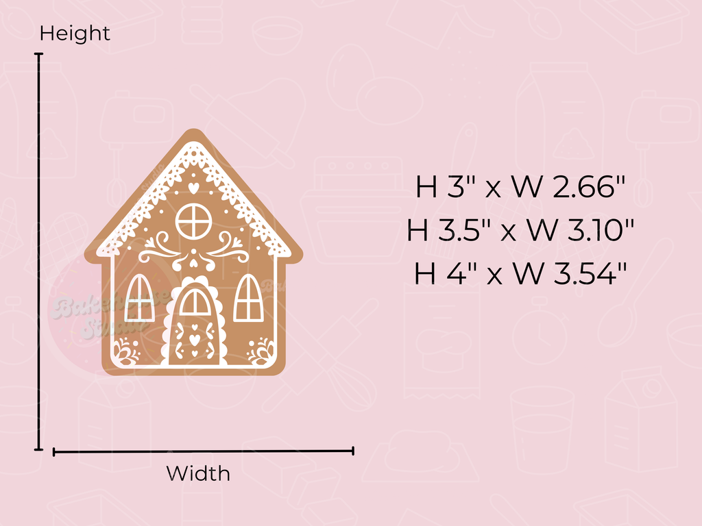 1075-2 Gingerbread Cookie Cutter