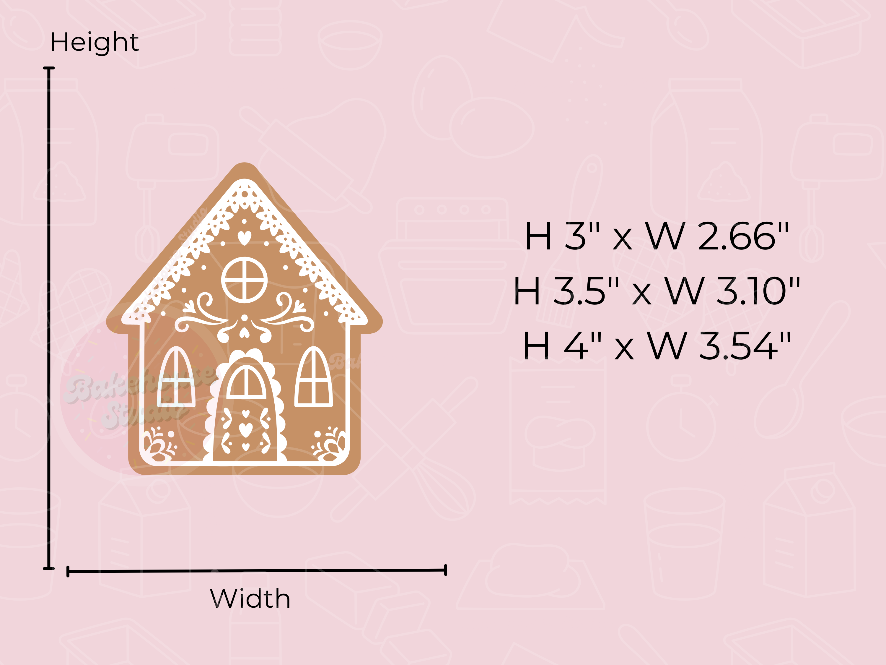 1075-2 Gingerbread Cookie Cutter